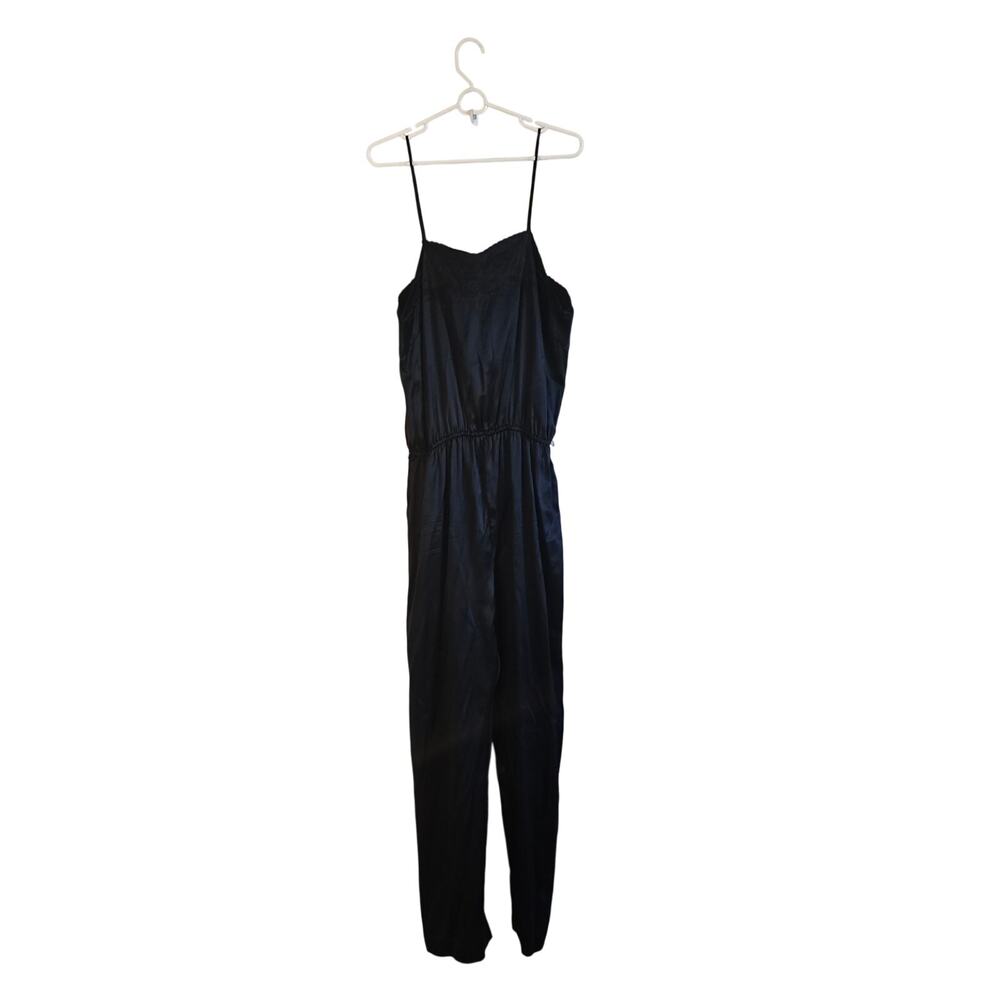 vintage jim heilman silk jumpsuit size 14 whimsygoth dark fairy witch